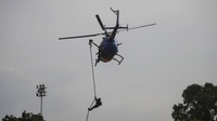 Proses Evakuasi Badan Helikopter Selesai 100 Persen