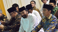 Bertemu Jokowi, Paloh: Tidak Ada Bicara Reshuffle