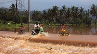 Banjir Bandang Menerjang Kampung Tegal Banten
