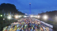 16 Ribu Pelari Ramaikan Mandiri Jakarta Marathon 