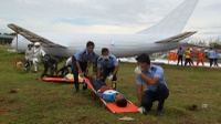 Latihan Penanganan Kecelakaan Pesawat