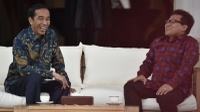 Aksi Long March Santri Dukung Cak Imin Jadi Cawapres Jokowi 