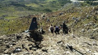 TNI AU Lakukan Penyelidikan Kecelakaan Hercules Hari Ini