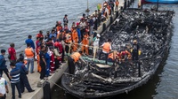 Korban Kapal Terbakar di Muara Angke, Kini 23 Orang