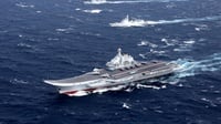 Kapal Induk Cina Picu Ketegangan dengan Taiwan