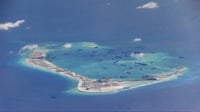 AS Sulut Konflik Soal Pembangunan Pulau di Laut Cina Selata
