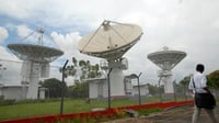 LAPAN Meresmikan Antena Full Motion Terbesar di Indonesia