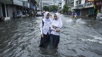 Banjir Terus Datang dan Surut di Cipinang Utara