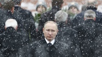 Putin Letakkan Karangan Bunga di Lokasi Ledakan Bom