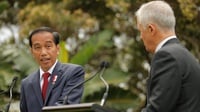 Presiden Jokowi Pamer Pertumbuhan Ekonomi Indonesia