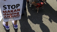 Pemprov DKI Ancam Tutup Kios yang Jual Daging Anjing di Pasar Senen