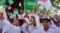 Raja Salman Akan Disambut Pelajar yang Padati Jalan di Bogor