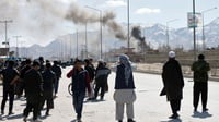 Gerilyawan Taliban Serang Markas Tentara AS di Afghanistan
