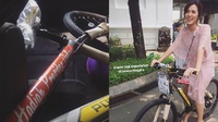 Raisa Bercerita Soal Hadiah Sepeda dari Presiden Jokowi