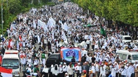 Massa Aksi 313 Mulai Berkumpul di Bundaran Bank Indonesia