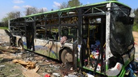 126 Tewas saat Ledakan Konvoi Bus Warga Syiah di Aleppo