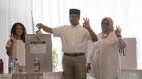Anies-Sandi Menang 40 Suara di TPS Megawati 