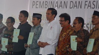 Jokowi Ungkap Soal Redistribusi Aset di Ponpes Tasikmalaya