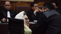 Sidang Vonis Siti Fadilah Supari