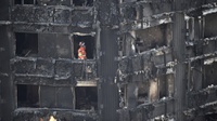 Korban Tewas Kebakaran Apartemen di London Capai 79 Jiwa