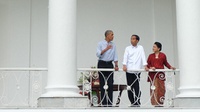Jokowi Ajak Obama Keliling Istana Bogor