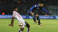 Hasil Persipura vs Arema FC Skor Akhir 3-1: Mutiara Hitam Posisi 3