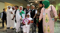 Jemaah Haji Tertua Asal Indonesia Tiba di Mekkah