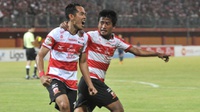 Hasil Madura United vs Bhayangkara FC Babak Pertama Skor 0-0