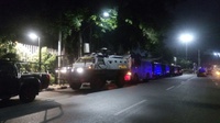 Polisi Siagakan Mobil Water Canon di LBH Jakarta
