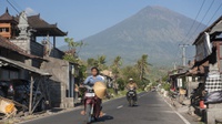 PVMBG: Intensitas Gempa Vulkanik Gunung Agung Meningkat