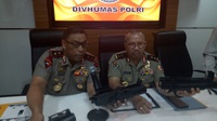 Komandan Brimob Enggan Tanggapi Senjata yang Ditahan TNI