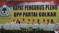 Teriakan Massa Desak Munaslub Muncul di Sela Rapat Pleno DPP Golkar