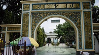 Jelang Pelantikan Anies, Masjid Sunda Kelapa Masih Sepi 