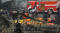 Korban Bertambah Jadi 47 Jiwa, Kebakaran Gudang Petasan Sudah Padam