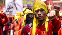 Jerit Buruh di Era Jokowi: Di-PHK, THR Dicicil, BPJS Kesehatan Naik