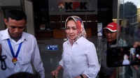 Walikota Tangsel Airin Rachmi Enggan Berkomentar Usai Diperiksa KPK