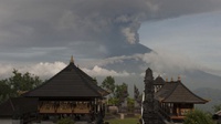 Bisnis Perhotelan di Bali Terganggu selama Erupsi Gunung Agung