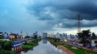 Jakarta Diguyur Hujan, Ketinggian Air di PA Pulo Gadung Naik