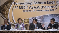 PT Bukit Asam Optimistis Sinergi Holding BUMN Tambang Bisa Berjalan