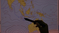 Badai Dahlia: Ahli Cuaca Sebut Siklon Bergerak ke Arah Lampung 