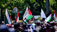 Alumni 212 Kritik Jokowi Saat Demo Soal Yerusalem di Kedubes AS