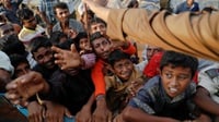 93.000 Warga Rohingya Mengungsi di Malaysia Tanpa Identitas