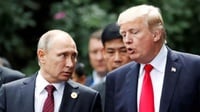 Trump Diskusi dengan Putin Via Telepon Minta Bantuan soal Korut