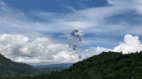 Gunung Agung Kembali Erupsi, Semburan Asap Capai 2.500 Meter