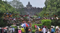 Merapi Meletus, Aktivitas Wisatawan di Candi Borobudur Tetap Normal