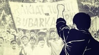Aksi Mahasiswa UI Protes Kebijakan Ekonomi Sukarno nan Keblinger