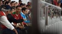 Indonesia vs Islandia: Ilham Udin Cetak Gol, Jokowi Gembira 