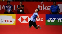Hasil Badminton Asia Championships 2018: Ginting Tersingkir