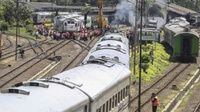 KAI Daop 3 Sebut Jalur Kereta Cirebon-Tegal Masih Lumpuh