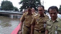 Pemprov DKI Buang Limpahan Air dari Bogor ke Banjir Kanal Barat